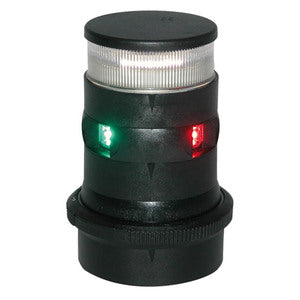 Aquasignal 34 anker/3farvet Sort 12/24V