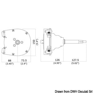 Ultraflex single rotorstyring T91