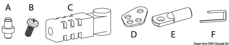 Ultraflex K67 kabeladapterkit til C2, C8 og MACHZero samt B322/B324