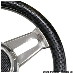 Rat Ø 350 mm Carbon Look Osculati