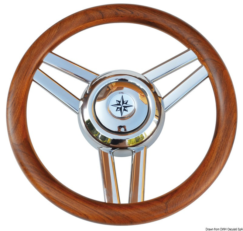 Magnifico rat 3-egers Ø 350 mm teak Osculati