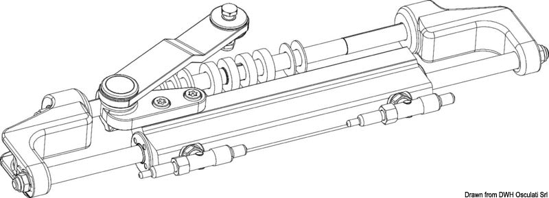 Ultraflex hydraulisk styrecylinder UC95-OBF/2 til udenbordsmotor