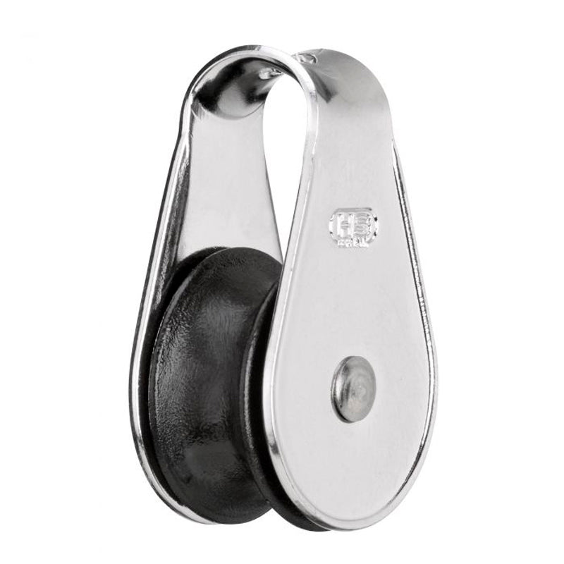 Hs Blok Rf 1sk F/ 10 mm skive Fiber 20x10 mm