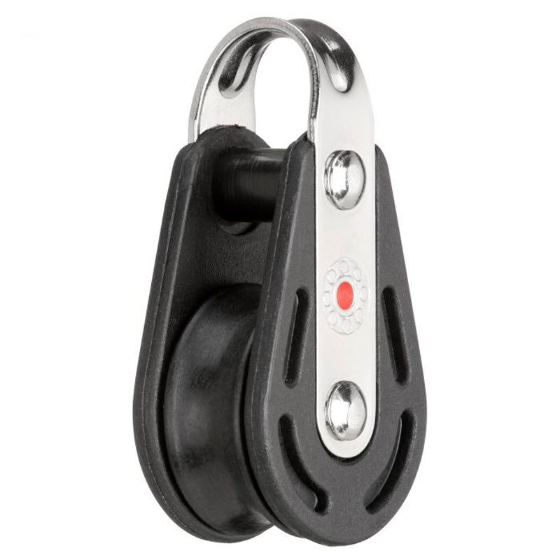 H.S. Sprenger fiberblok 1-skive 8 mm fast bøjle 3525090055