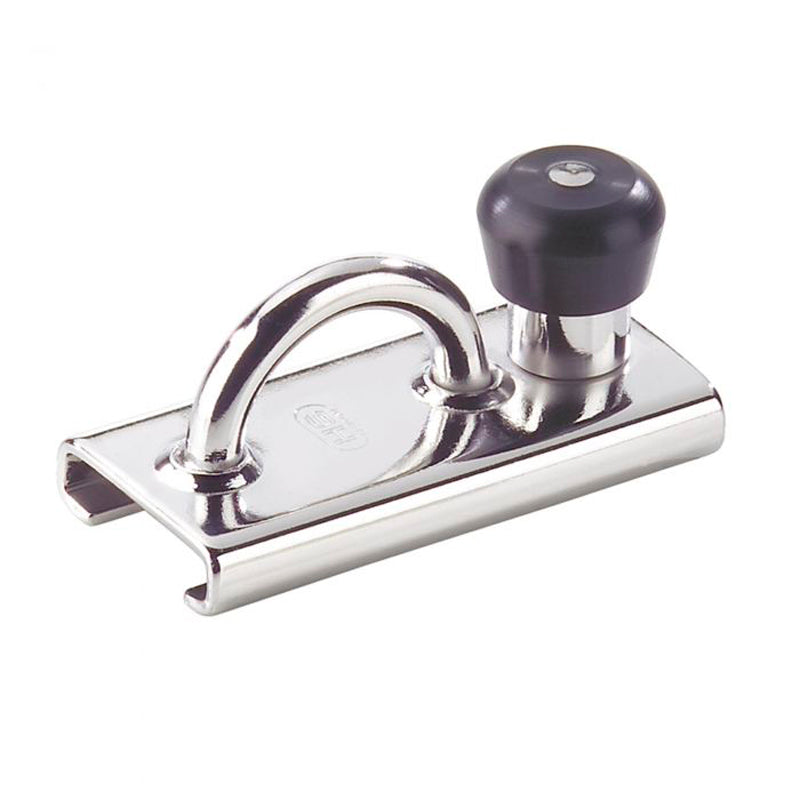 H.S. Sprenger skødeslæde rustfri m/stop og øje 13 mm 20x3