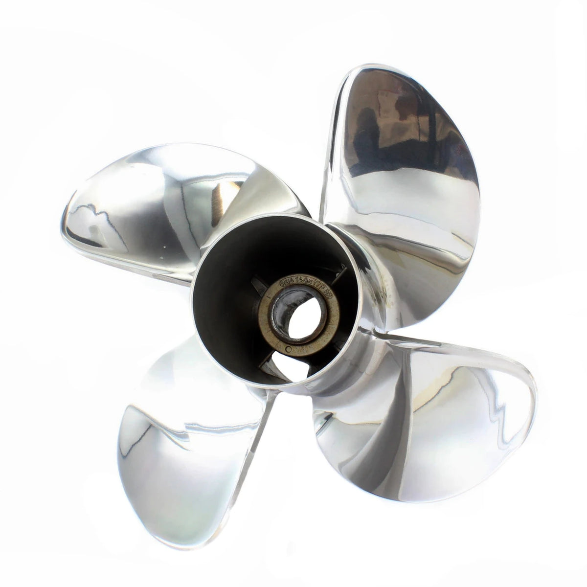Mercury Revolution 4 propel 14,6 x 17 RH i rustfrit stål