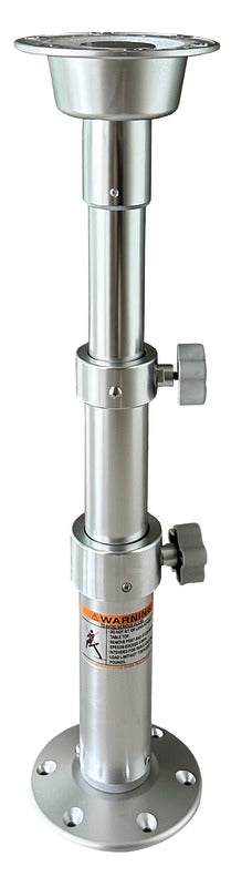Thread Lock bordben i anodiseret aluminium, tri-teleskopisk, 450–775 mm, til universelle borde
