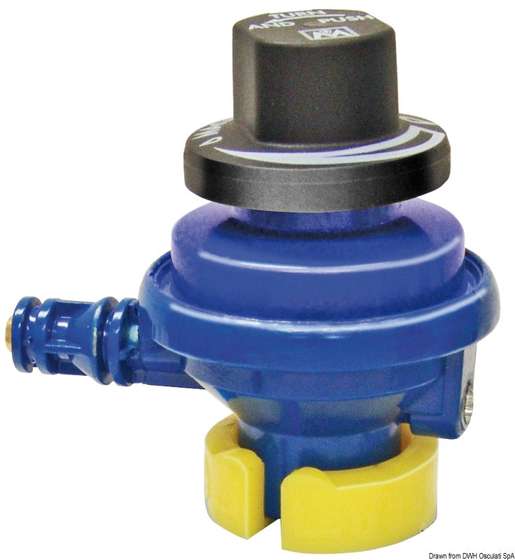 Magma gasregulator med kontrolventil Type 2 Low Output til Campingaz CV270/CV470