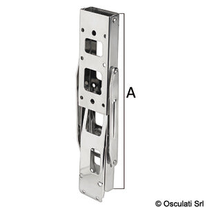 Følgearm Heavy Duty, rustfrit stål, Osculati