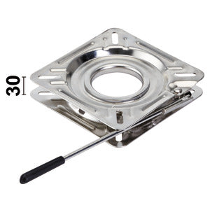 Osculati roterende base med kuglelejer og snaplås 172x172 mm