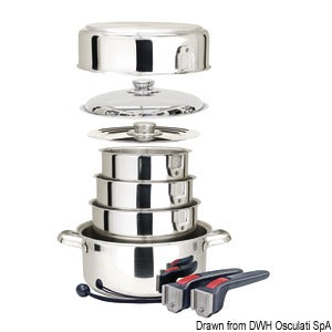 Stackable gryder/pander Magma Europe SS inside