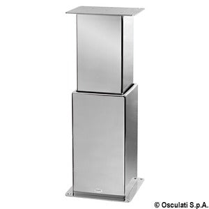 SQUARE elektrisk søjle 2-trins 12V 12 mm/sec Noval