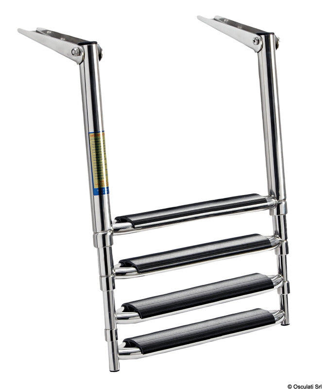 Osculati teleskopisk 4-trins stige slide-out