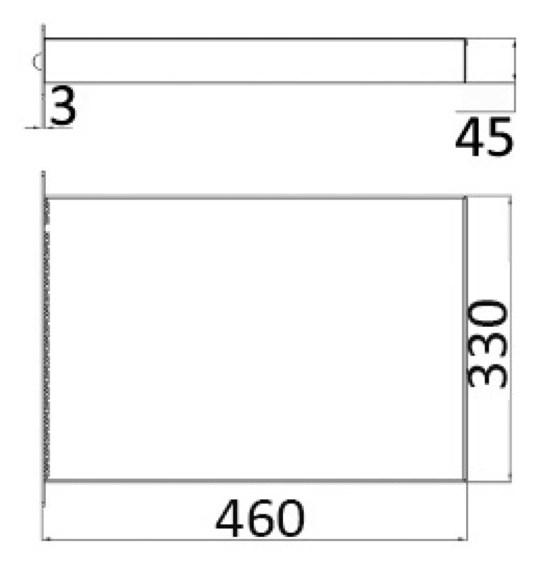 Foldbar stige standard AISI316 3 trin Osculati