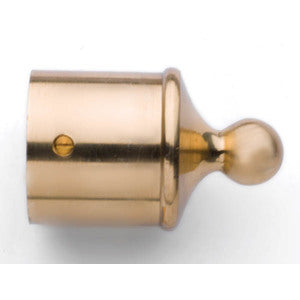 Gelænder endefæste Messing