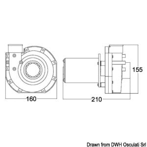TECMA macerator pumpe 12 V Tecma