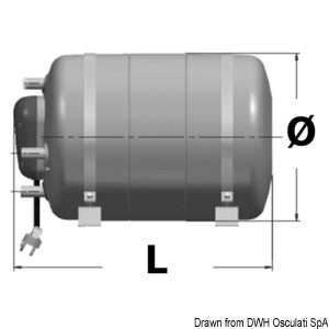Indel - Isotemp SPA50 varmtvandsbeholder 50 L