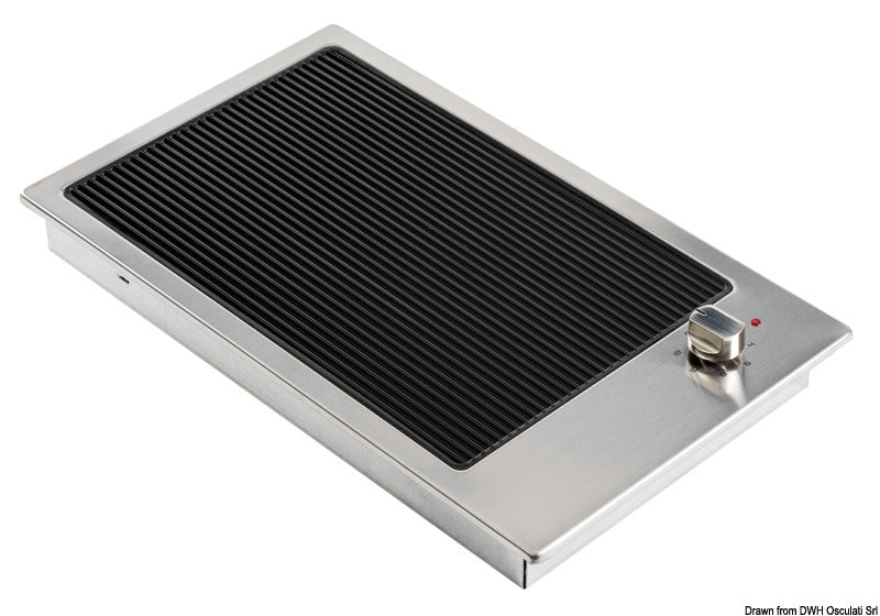 Elektrisk grill med pyroceramisk plade 220-240V 2500W