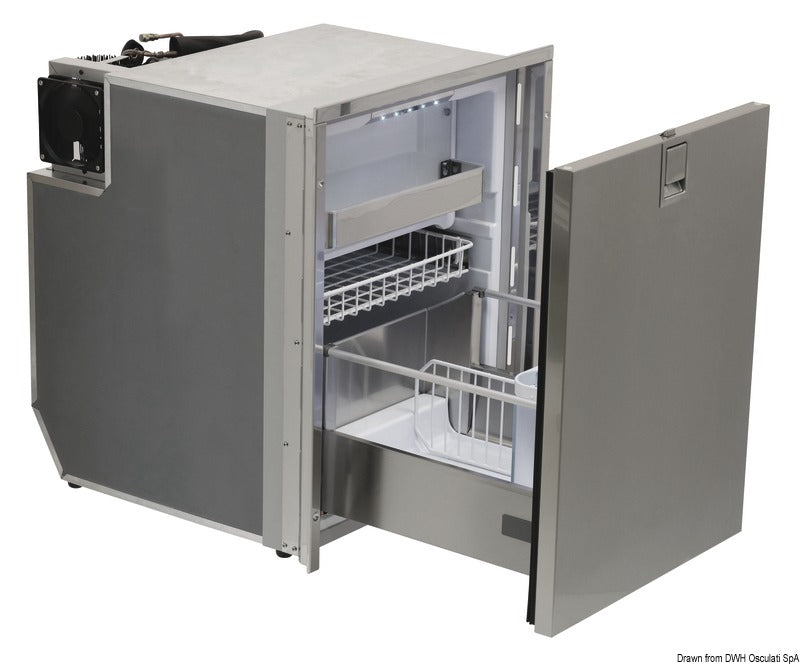 Køleskab DR130 inox CT 130L 12/24V SS Clean touch