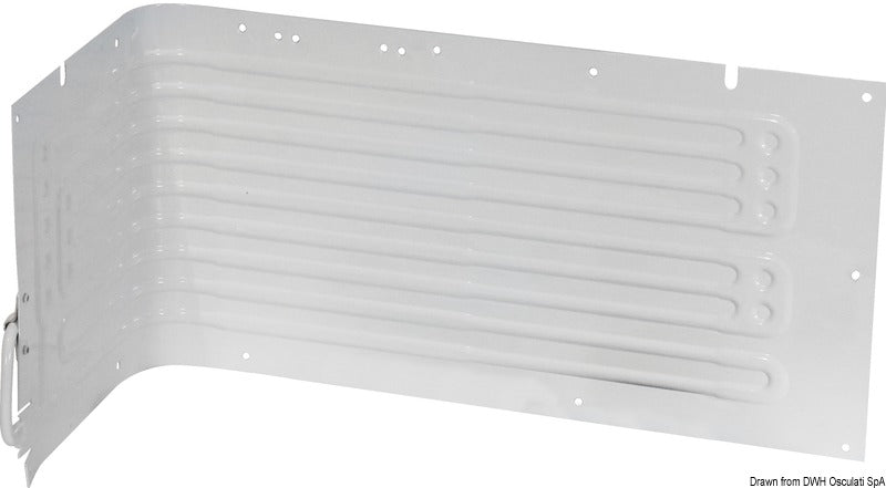 L-formet fordamper til maks. 125 L køleskab