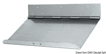 Douglas marine rustfri dobbelt flap 40x23 cm