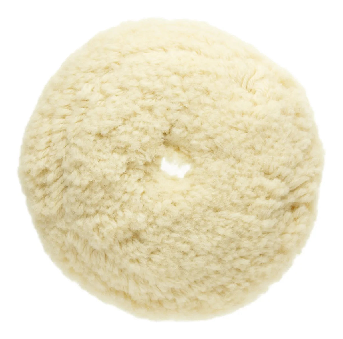 Mirka braided wool polishing pad with velcro.