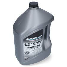 Quicksilver delsyntetisk 4-takts motorolie 10W-30 FC-W – 4 L