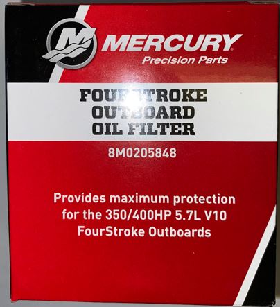Mercury Marine motoroliefilter 35-8M0205848 til 5,7L V10 påhængsmotor