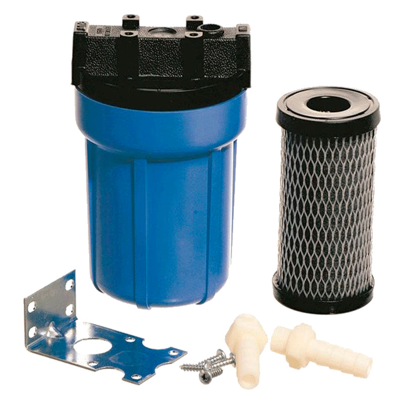 Yachticon Ferskvandsfilter konsol 18 x 12 cm med kulfilter