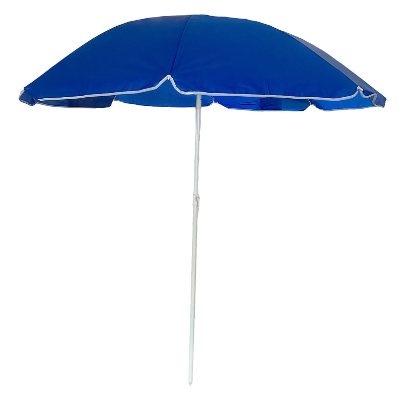 Parasol blue Ø:180 cm Tube 23/25.5 mm 180 g Polyester fabric