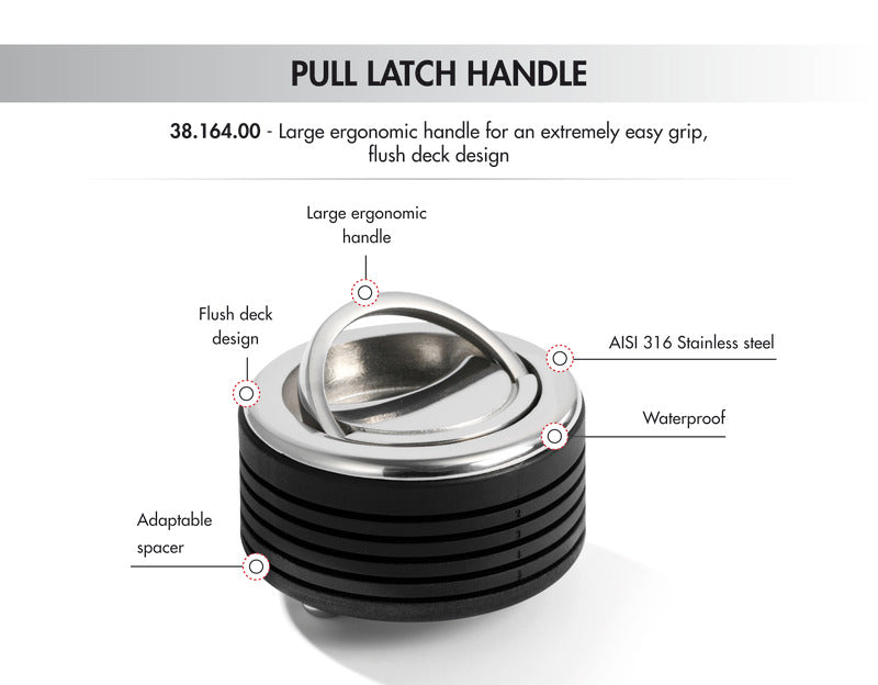 Eclipse anti-vibrations tryklås Osculati