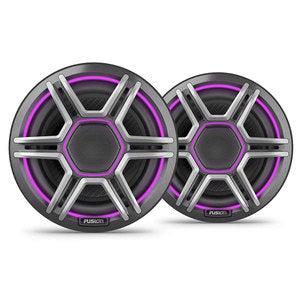 Fusion 6.5in Apollo LED højtalersæt Sports Grey