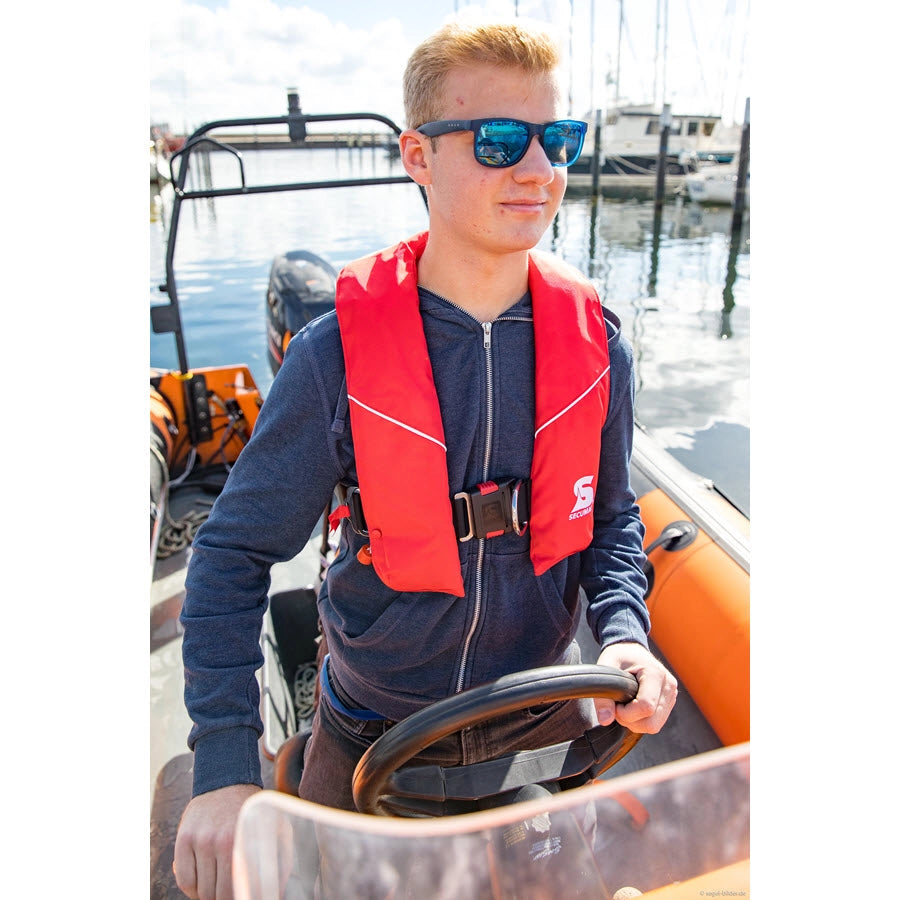 SECUMAR Arkona 275 – oppustelig redningsvest rød/hvid