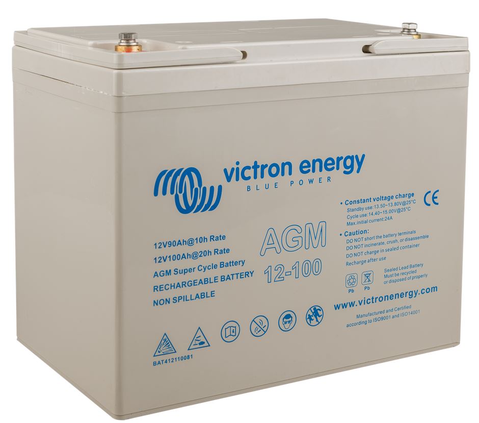 Victron AGM Super Cycle 12V 100Ah batteri