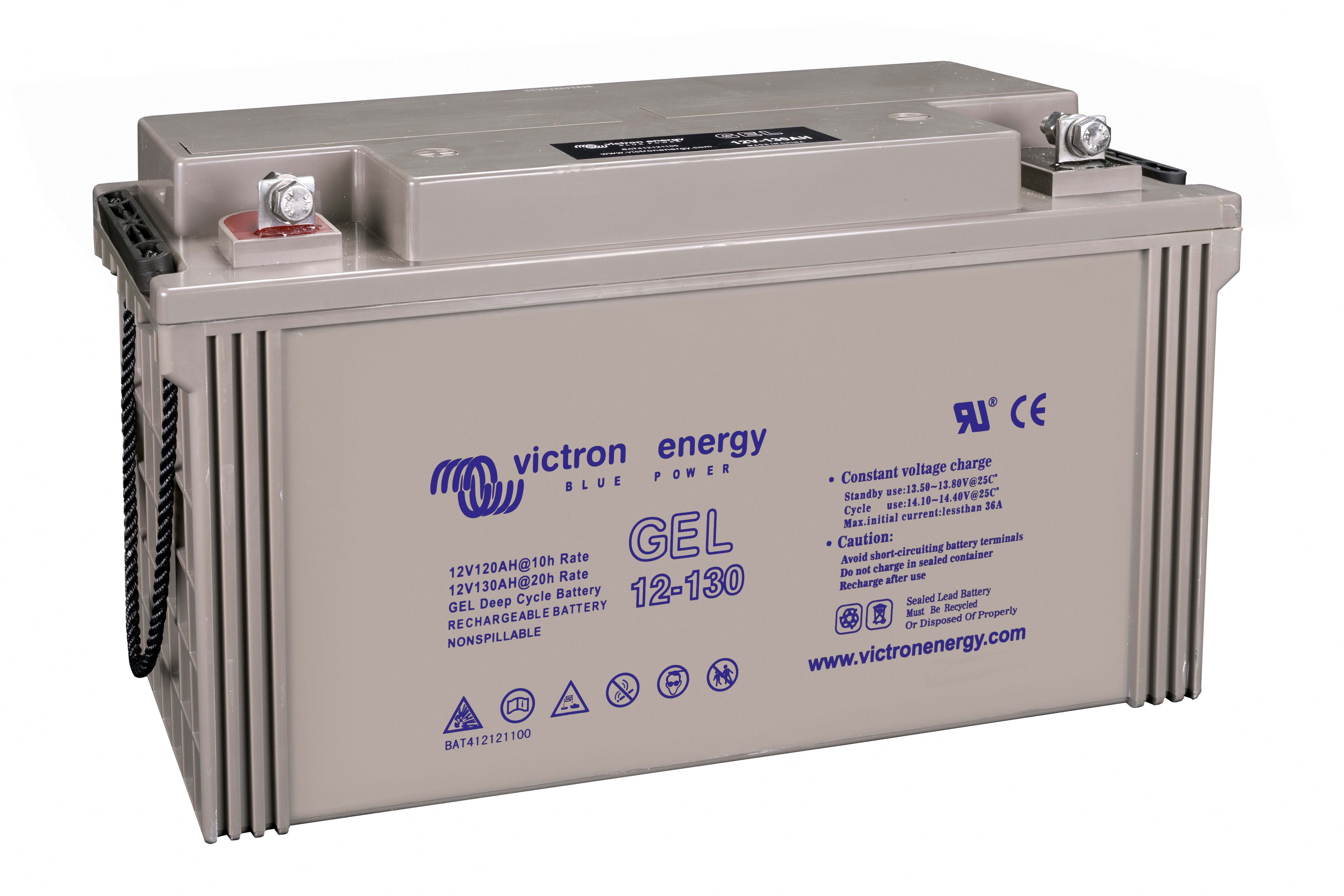 Victron 12V 130Ah GEL Deep Cycle batteri