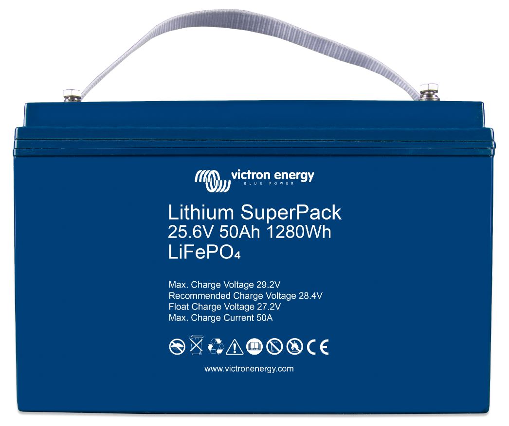 Victron Lithium SuperPack 25,6V 50Ah batteri