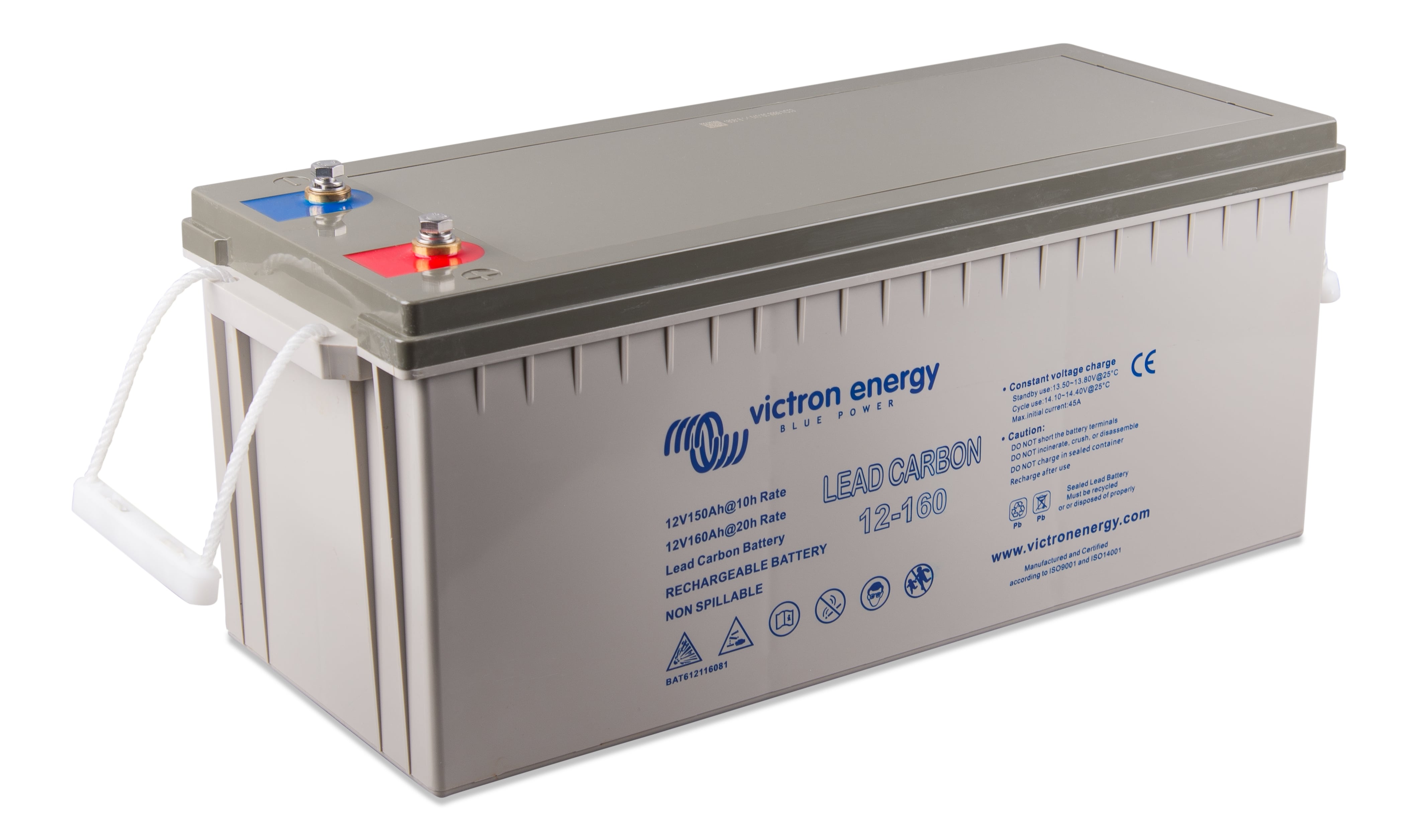 Victron Lead Carbon batteri 12V 160Ah M8