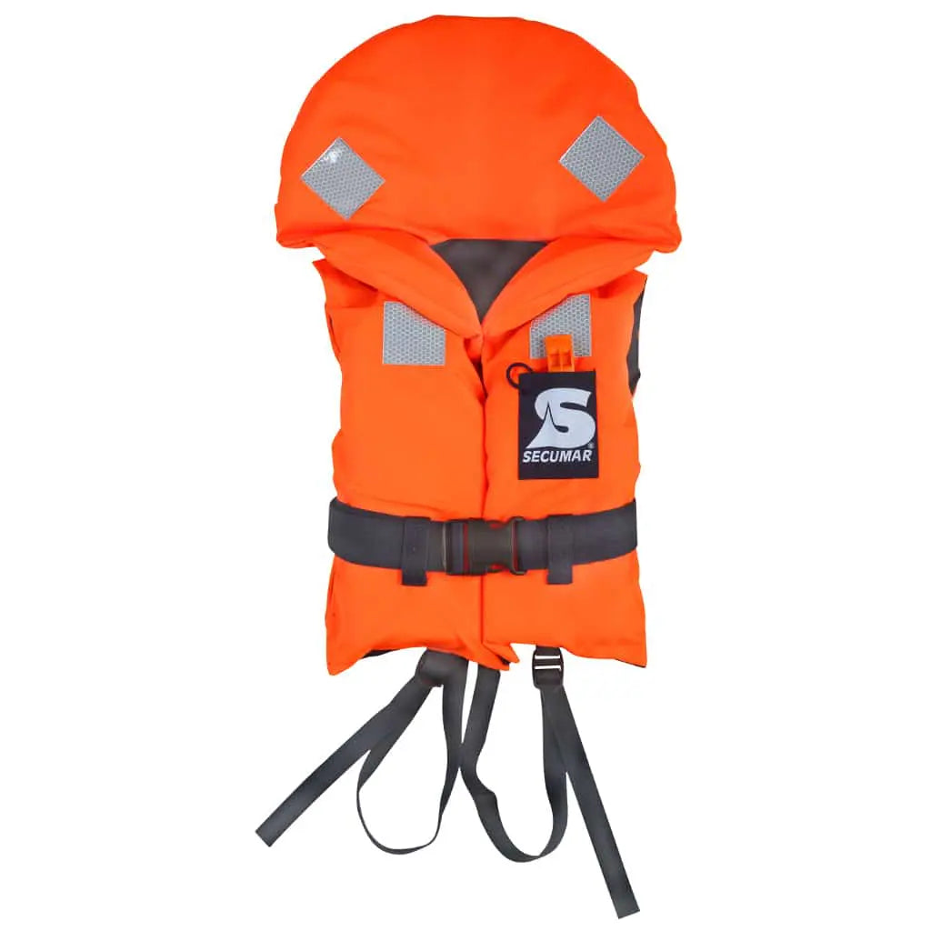BRAVO Redningsvest – 30–40 kg – Orange/Blå