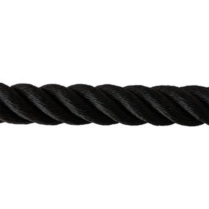 Liros PP 4-strand Black railing rope 36 mm