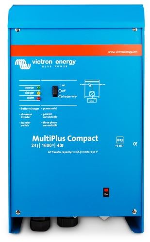 Victron MultiPlus C inverter/lader 24V 1600VA 40A