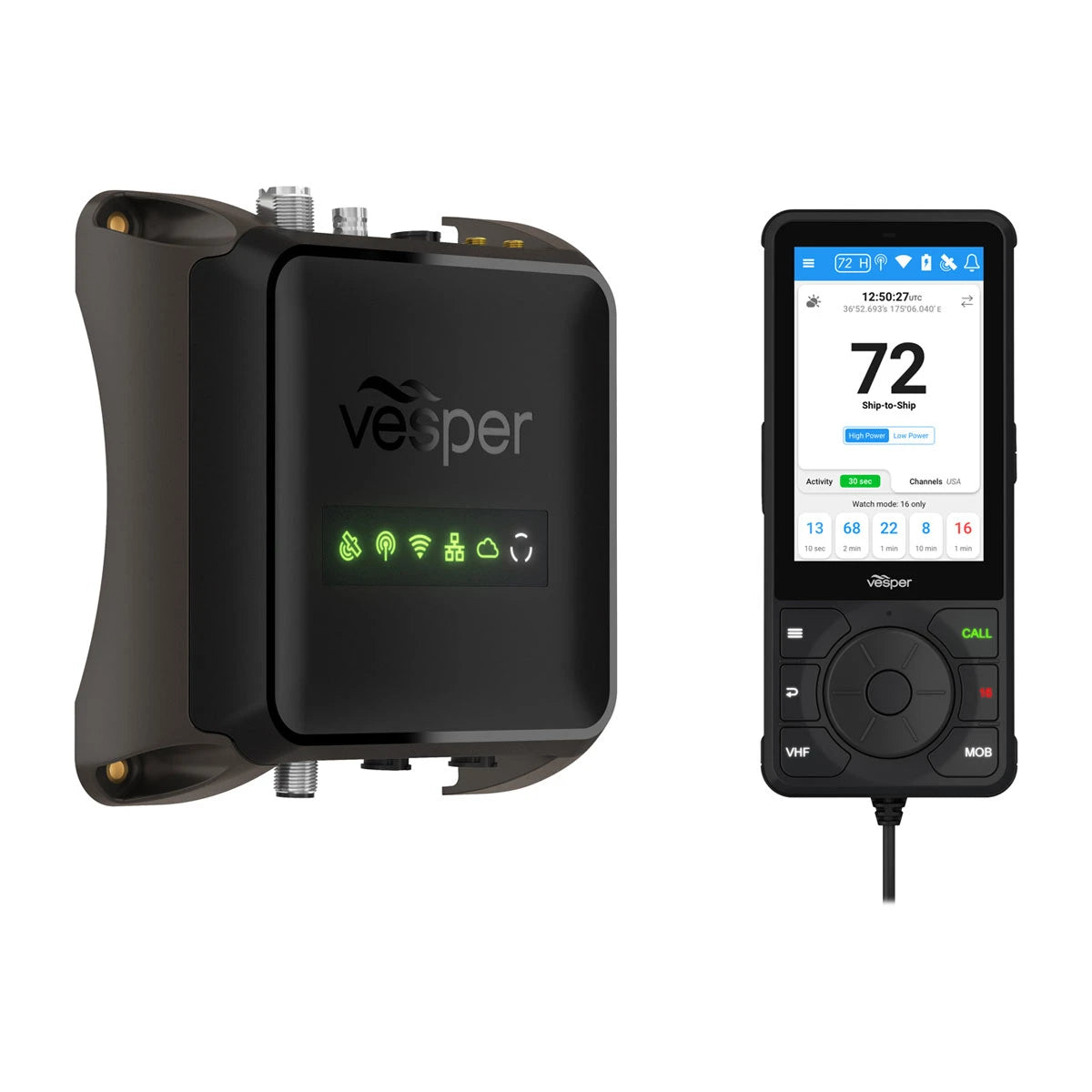 Cortex® V1 – UKW-Funkgerät mit SOTDMA SmartAIS und Schiffsfernüberwachung