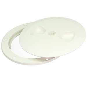 ClamCleat Deck Hatch 6 inch white