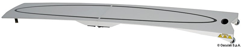 Kulfiber foldbar landgangsbro 220 x 44 cm op til 150 kg