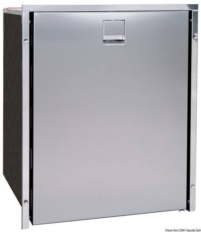 Isotherm CR42 køleskab inox Clean Touch – 12/24 V