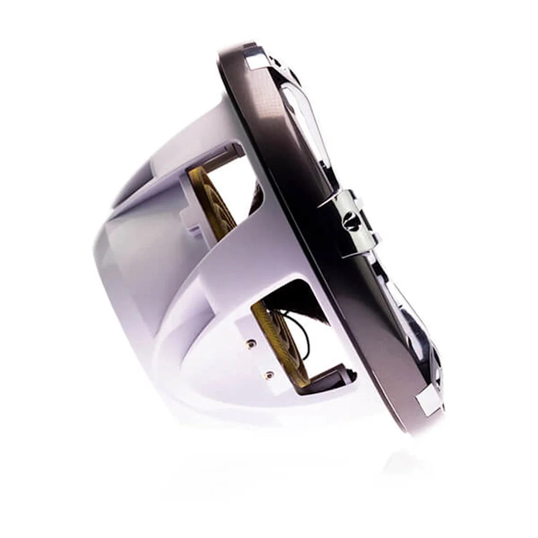 8.8 330 Watt Coaxial Sports Marine Speaker in Chrome with CRGBW LED Lighting