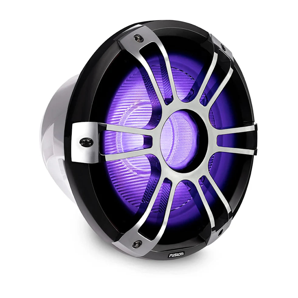 Fusion® Marine Subwoofers, 12″ 1400W Marine Subwoofer in Sport Chrome with CRGBW