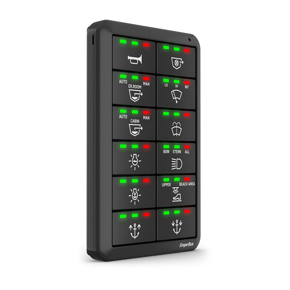 Garmin EmpirBus™ SP8 & SP12 kontakter SP12, lodret