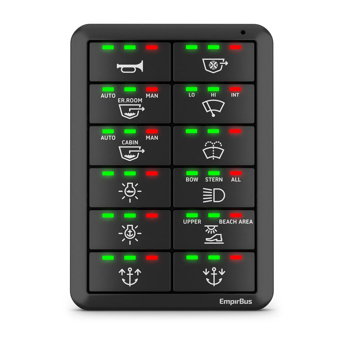 Garmin EmpirBus™ SP8 & SP12 kontakter SP12, lodret