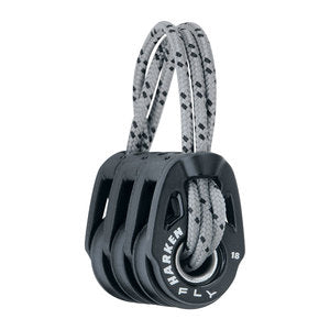 Harken T2 Carbo Blok 18 mm 3-dobbelt
