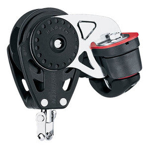 Harken Carbo Ratchamatic Blok 57 mm enkelt Cam-Mat